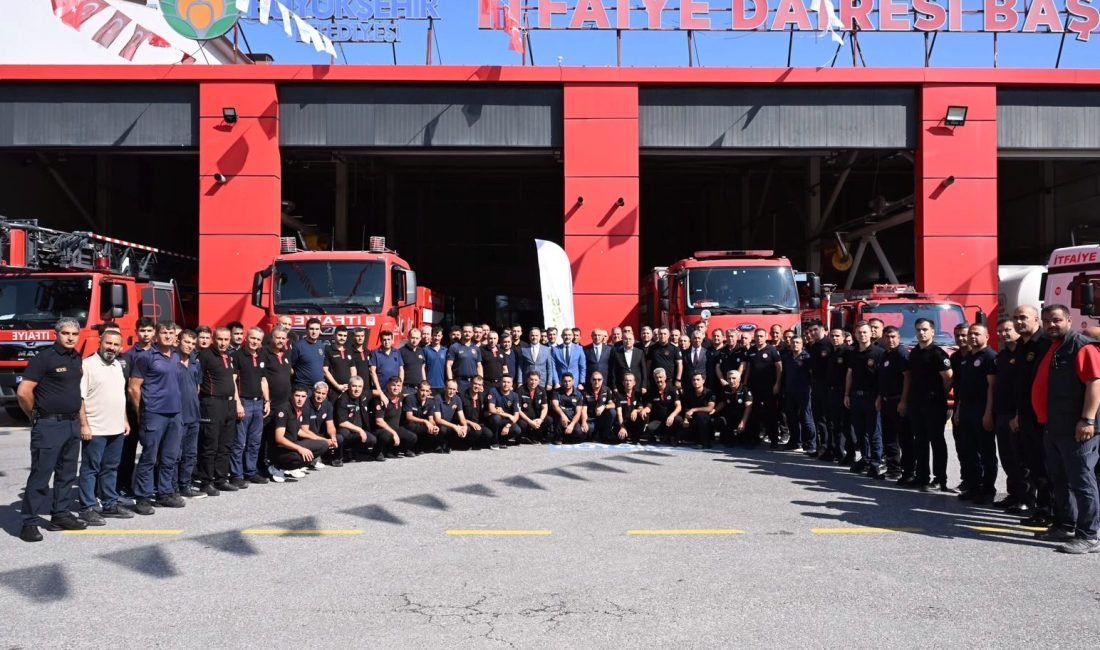 Malatya Büyükşehir Belediye Başkanı Sami Er, Malatya’da itfaiye teşkilatının hem