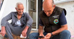Malazgirt Ziraat Odası, yaşlılığı ve rahatsızlığı nedeniyle kuruma gelemeyen bir