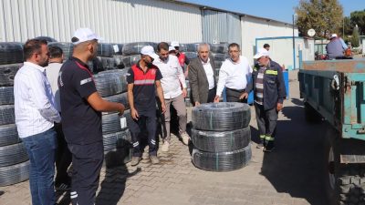Manisa Büyükşehir Belediyesi, tarımsal üretimin sürdürülebilirliğini desteklemek ve su kaynaklarının