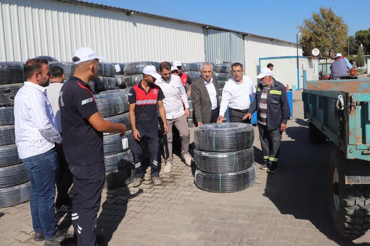 Manisa Büyükşehir Belediyesi, tarımsal üretimin sürdürülebilirliğini desteklemek ve su kaynaklarının