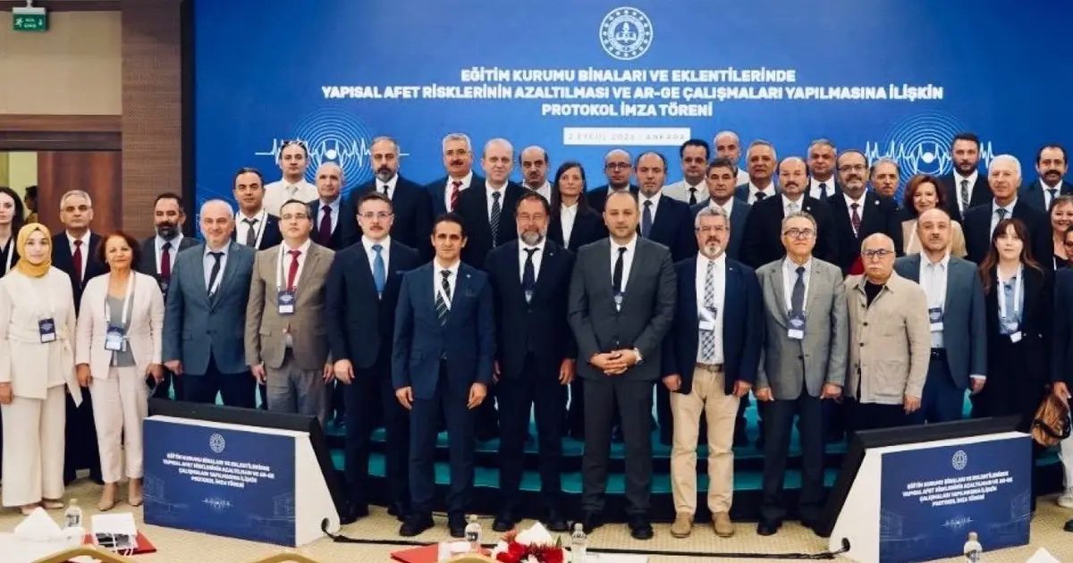 MEB ile 15 üniversite arasında ‘yapısal güvenlik’ iş birliği