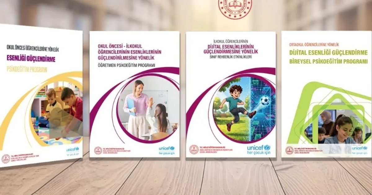 Milli Eğitim Bakanlığı ve UNICEF iş birliğinde yürütülen "Öğrencilerin Esenliklerinin