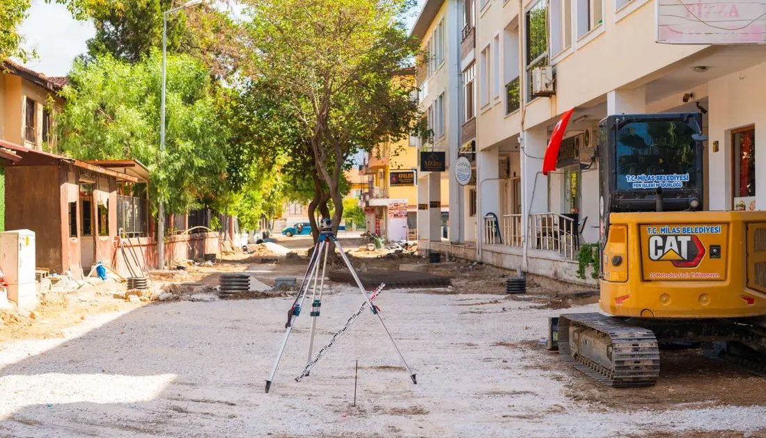 Muğla'nın Milas ilçesi genelinde ulaşım konforunu artırmak ve mahallelerin çehresini
