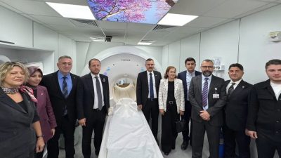 AK Parti Bursa Milletvekili Ahmet Kılıç, Mudanya Devlet Hastanesi'nde kurulumu
