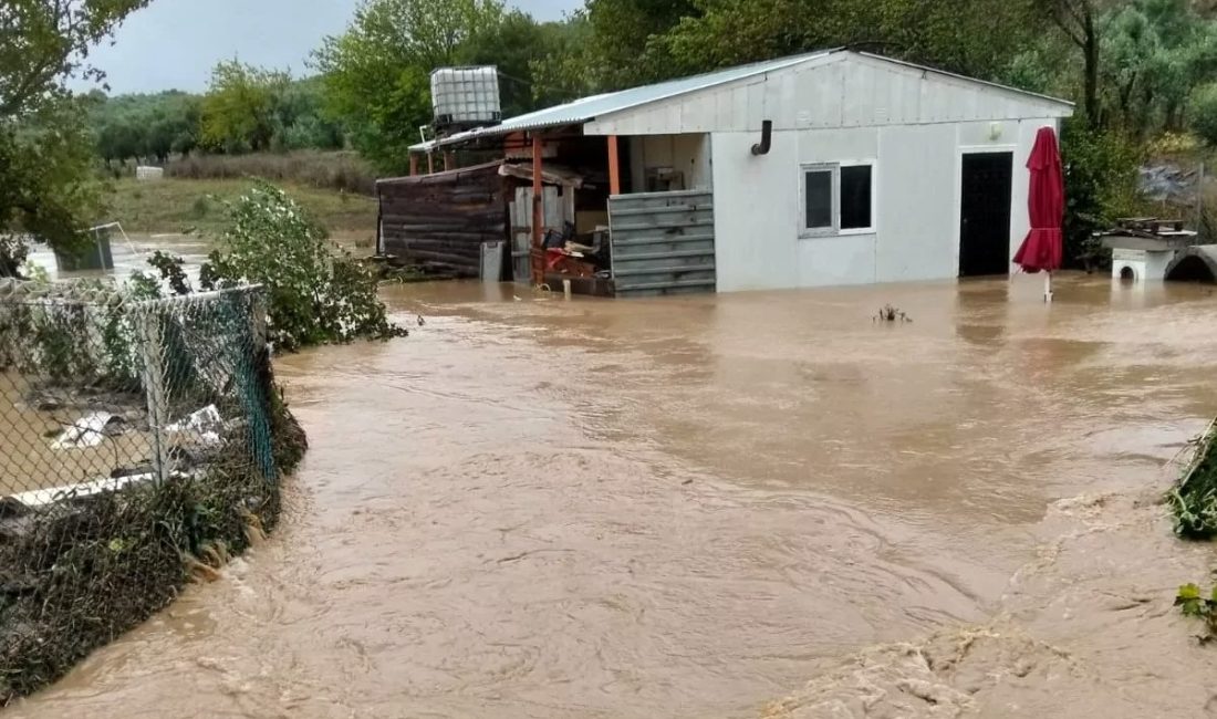 Bursa'nın Mudanya ilçesi kırsal mahallelerinden Yalıçiftlik’in Ketendere mevkiinde bir evde