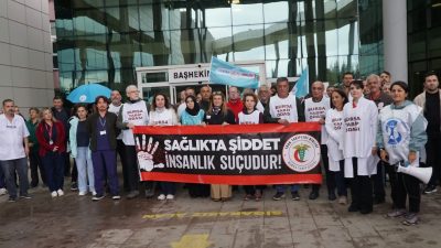 Bursa'da Mudanya Devlet Hastanesi’nde bir sağlık çalışanının hasta tarafından darbedilerek