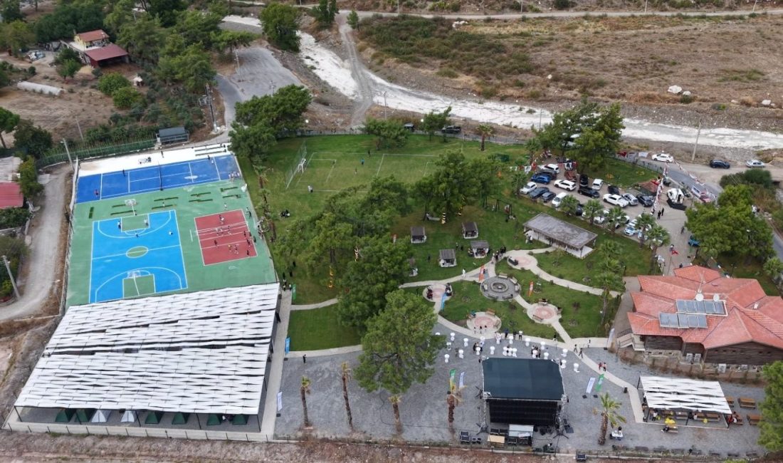 Muğla Büyükşehir Belediyesi tarafından Marmaris İçmeler Asparan Mevkii’nde hayata geçirilen