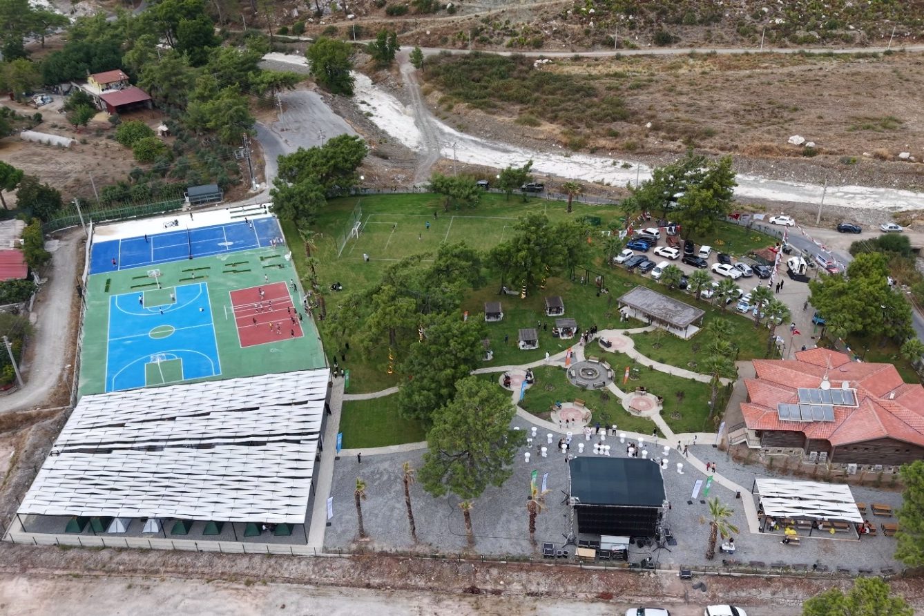 Muğla Büyükşehir Belediyesi tarafından Marmaris İçmeler Asparan Mevkii’nde hayata geçirilen