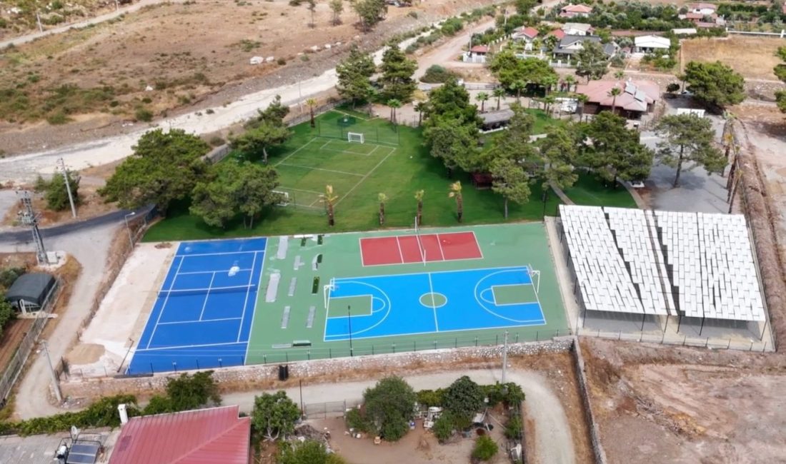 Muğla Büyükşehir Belediyesi tarafından Marmaris’in İçmeler Asparan Mevkii’nde hayata geçirilen