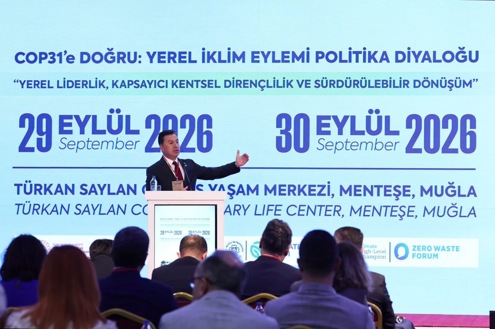 Muğla Büyükşehir Belediyesi tarafından düzenlenen Akdeniz İklim Zirvesi’nin ardından “COP31’e