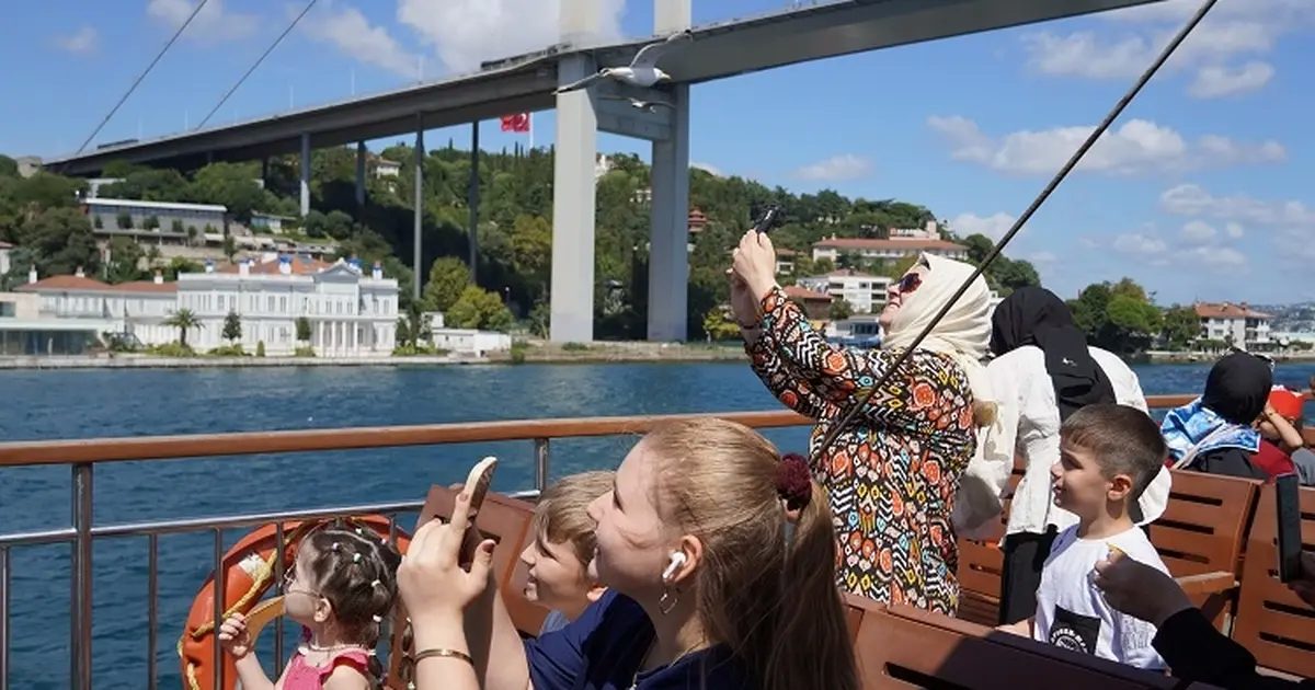 Okula dönüş öncesinde Boğaz turu