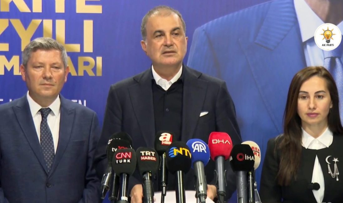 AK Parti Sözcüsü Ömer Çelik, “Türkiye Yüzyılı Buluşmaları” kapsamında Türkiye’nin