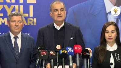 AK Parti Sözcüsü Ömer Çelik, “Türkiye Yüzyılı Buluşmaları” kapsamında Türkiye’nin
