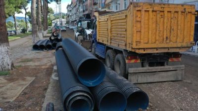 Ordu Büyükşehir Belediyesi, Perşembe ilçesinde başlattığı 3 bin 500 metrelik
