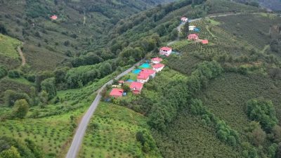 Ordu Büyükşehir Belediyesi, Çaybaşı ilçesinde Akbaba ve Cevizliyatak mahallelerini birbirine