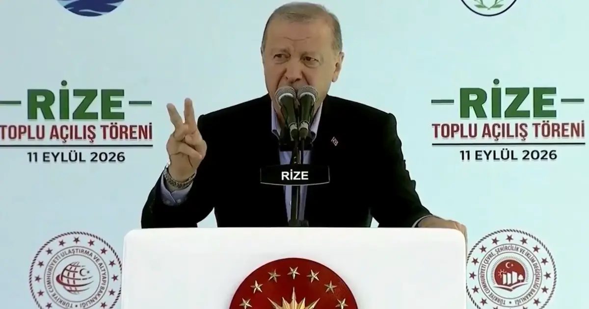 Rize’de 10 milyar liralık yatırıma Cumhurbaşkanı Erdoğan’dan toplu açılış