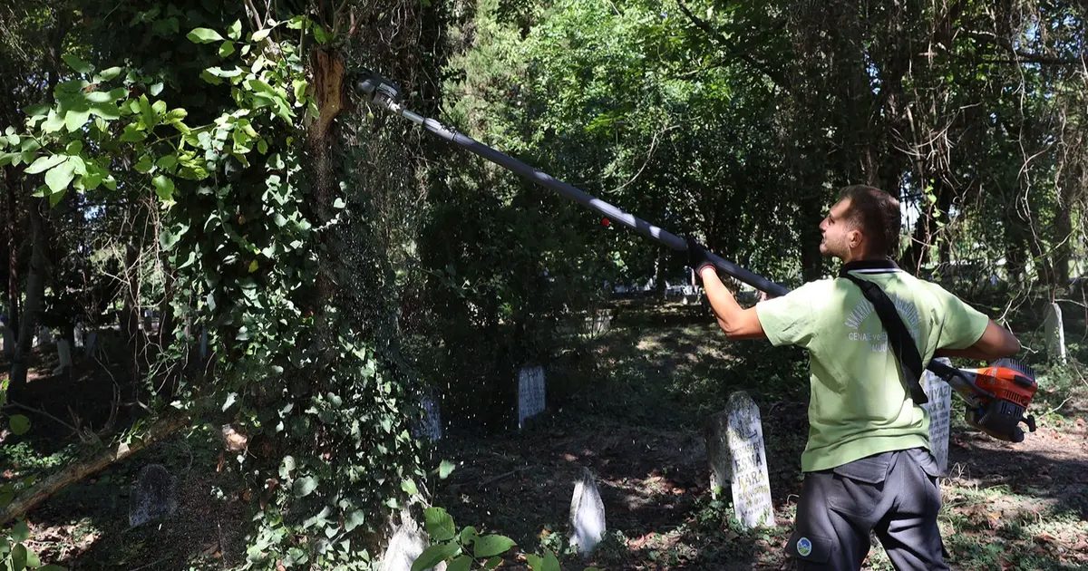 Sakarya Büyükşehir’den bin 455 mezarlıkta kapsamlı bakım