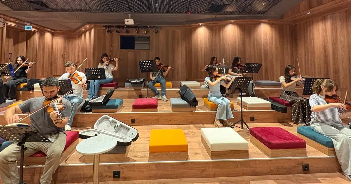 Sakarya’da Yaz Müzik Okulu’nda gençlerin yazı notalarla canlandı