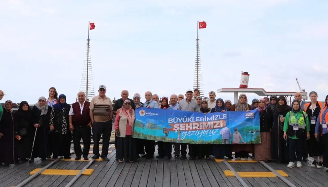 Samsun Büyükşehir Belediyesi kentin yaşayan çınarlarını tatil tadında kamp programında