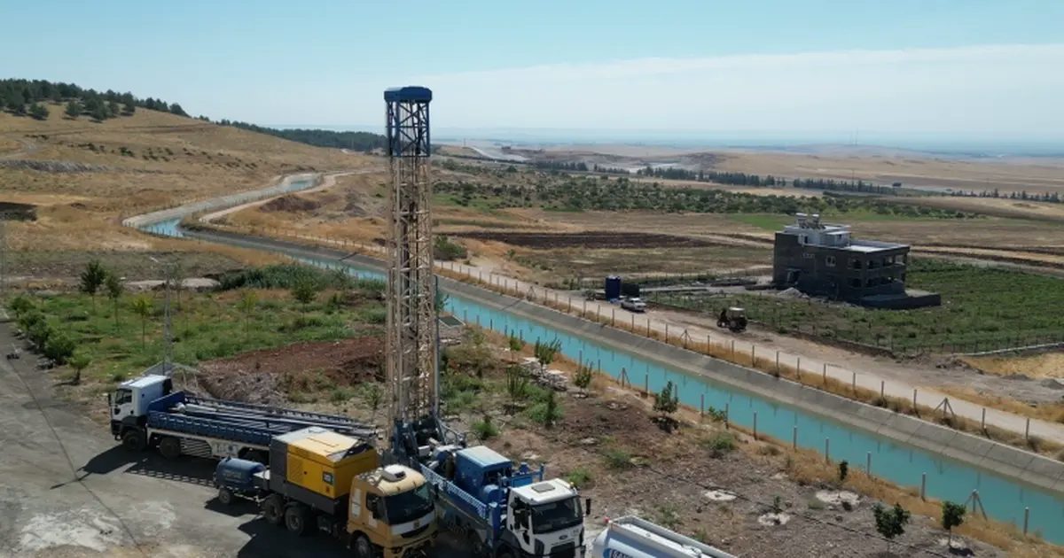 Şanlıurfa’da su altyapısı güçleniyor