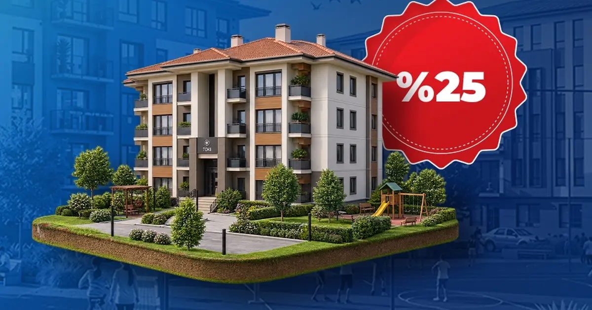 TOKİ'nin 22 Eylül Salı günü itibariyle başlayacak kampanyasından geri ödemeleri
