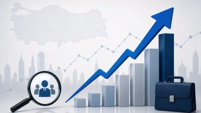 Türkiye'de dördüncü çeyrek için Net İstihdam Görünümü (NEO) 25 puana