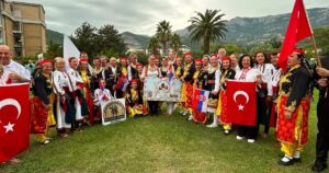 AdaDans Folklor Topluluğu, Karadağ'da düzenlenen Uluslararası Adriyatik Folklor Festivali'ne katıldı.