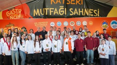 Kayseri Büyükşehir Belediyesi tarafından düzenlenen 4. Kayseri Gastronomi Günleri, yöresel