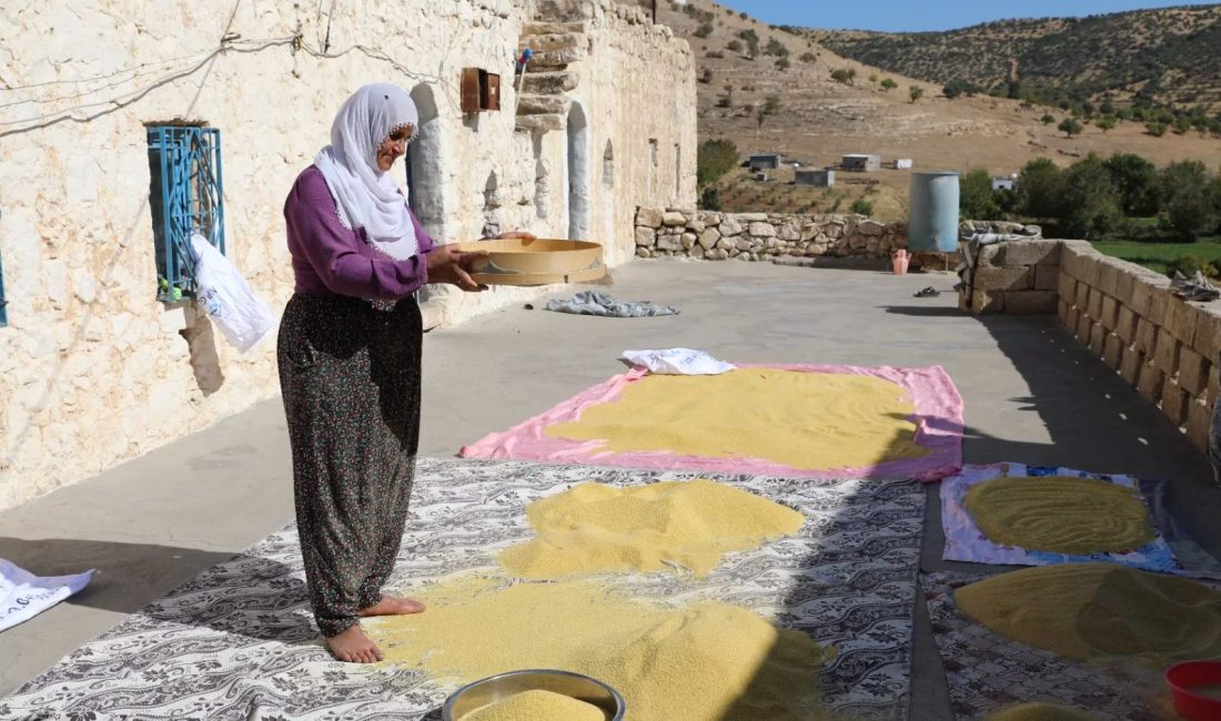 Buram buram tarih kokan kadim coğrafya Mardin’in Yeşilli ilçesine bağlı