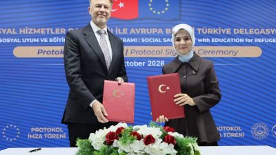 Aile ve Sosyal Hizmetler Bakanı Mahinur Özdemir Göktaş, Avrupa Birliği