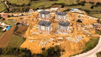 Kocaeli Büyükşehir Belediyesi iştiraki Kent Konut A.Ş.’nin Sepetçiler Mahallesi’nde yürüttüğü