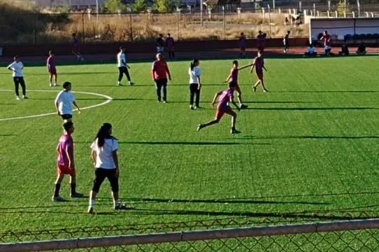 Kadınlar 2. Ligi’nde mücadele eden Ağrı Kadın Futbol Takımı ile