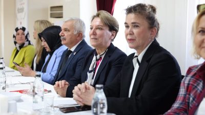 Ankara'da Keçiören Belediyesi Barbaros Hayrettin Mahalle Konağı’nda, “Değerlerimizin İzinde Kadın