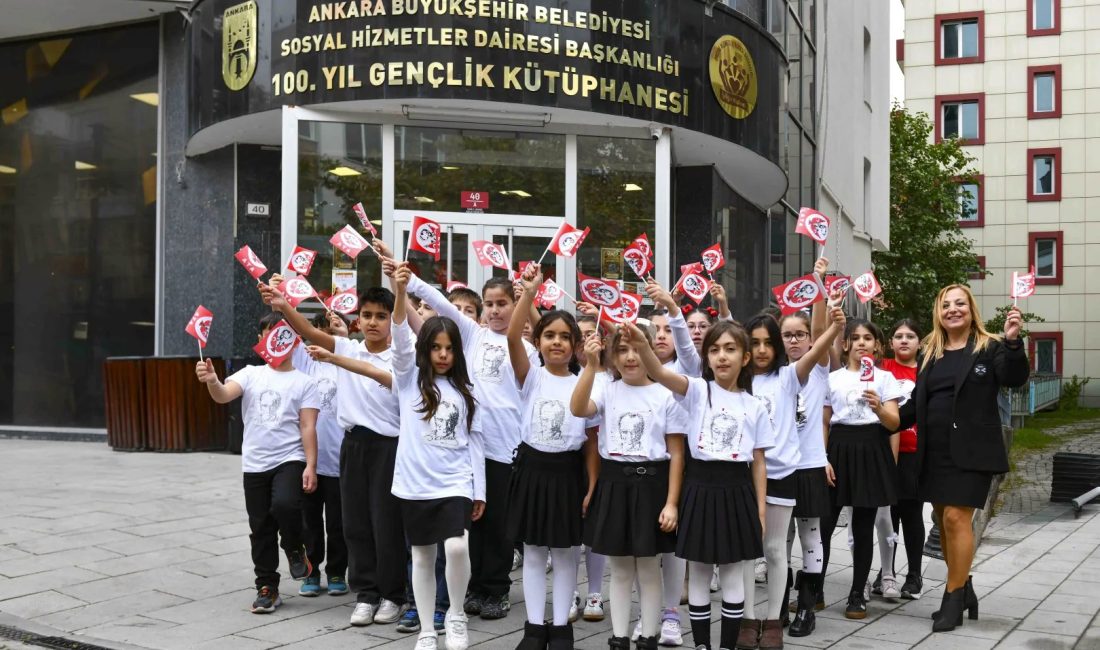 Ankara Büyükşehir Belediyesi, 29 Ekim Cumhuriyet Bayramı kapsamında ilkokul öğrencilerini
