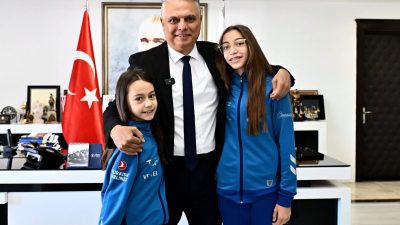 Antalya'da Muratpaşa Belediye Başkanı Ümit Uysal, 4. Ritmik Cimnastik Balkan