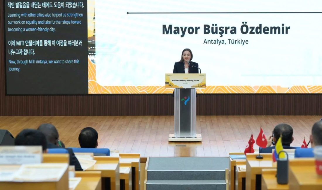 Antalya Büyükşehir Belediyesi Başkan Vekili Büşra Özdemir, Güney Kore’nin başkenti