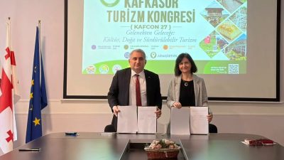 Artvin Çoruh Üniversitesi ile Gürcistan Telavi Devlet Üniversitesi arasında akademik