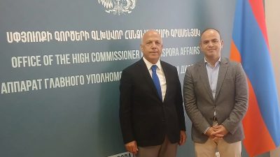 Artvin Ticaret Borsası Yönetim Kurulu Başkanı Osman Akyürek, Ermenistan ziyareti