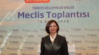Eskişehir Büyükşehir Belediye Başkanı Ayşe Ünlüce, Türkiye Belediyeler Birliği (TBB)