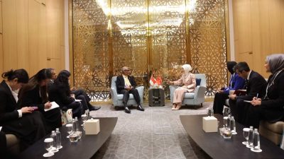 Aile ve Sosyal Hizmetler Bakanı Mahinur Özdemir Göktaş, Riyad’da Singapur,