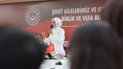 Aile ve Sosyal Hizmetler Bakanı Mahinur Özdemir Göktaş, Gaziantep’te şehit
