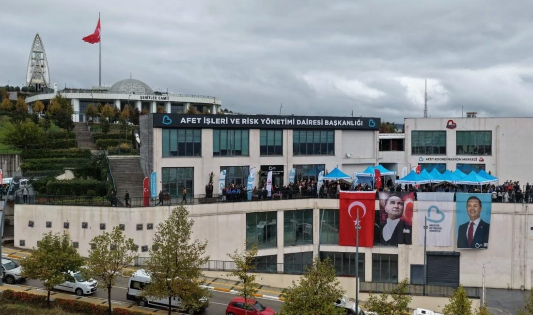 Balıkesir Büyükşehir Belediyesi tarafından kentin afetlere karşı hazırlık kapasitesini artırmak