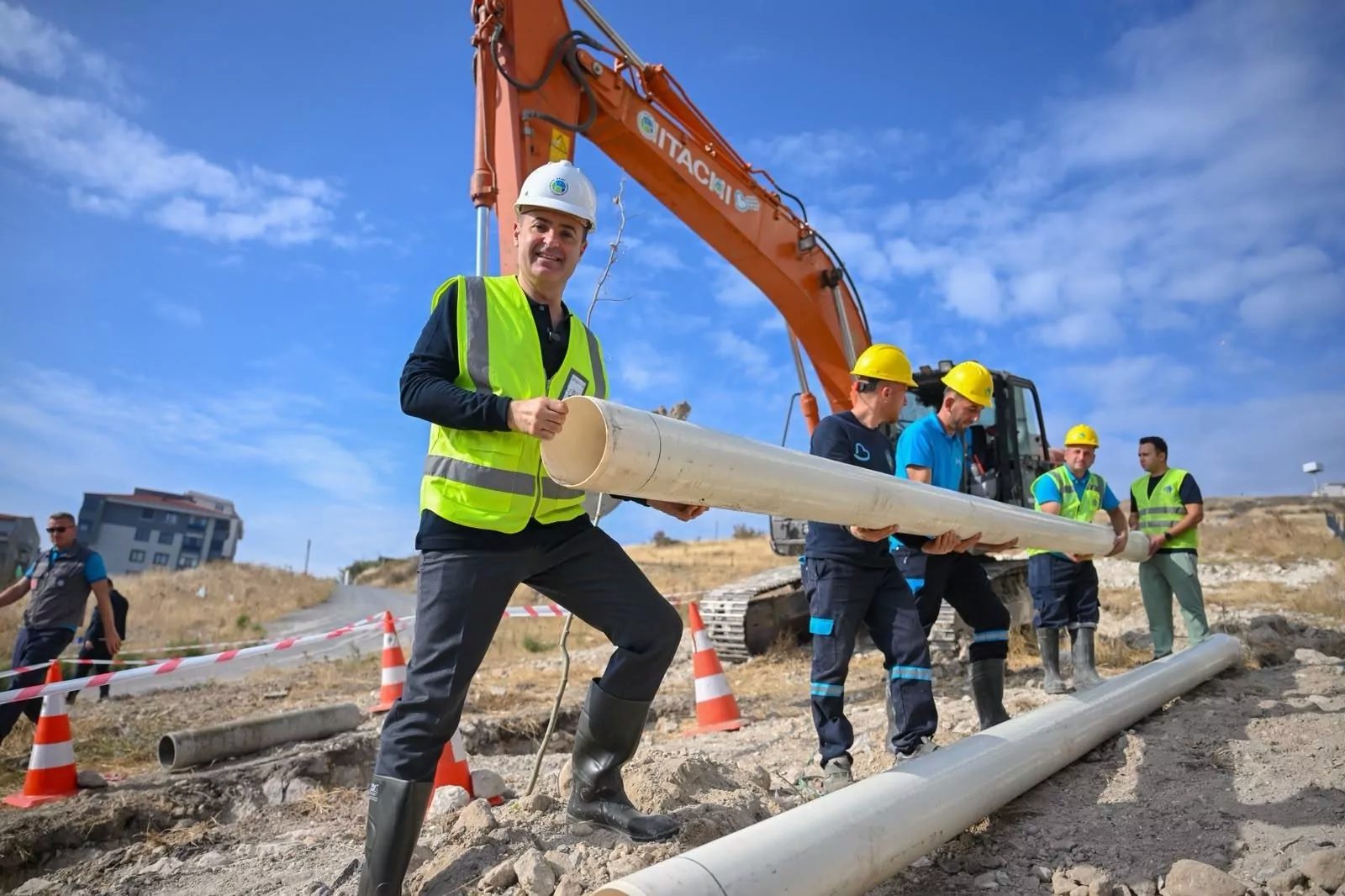 Balıkesir Büyükşehir Belediyesi, kent genelinde başlattığı altyapı seferberliği kapsamında asbestli