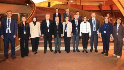 Kocaeli Büyükşehir Belediye Başkanı Tahir Büyükakın, Türkiye heyeti başkanı olarak