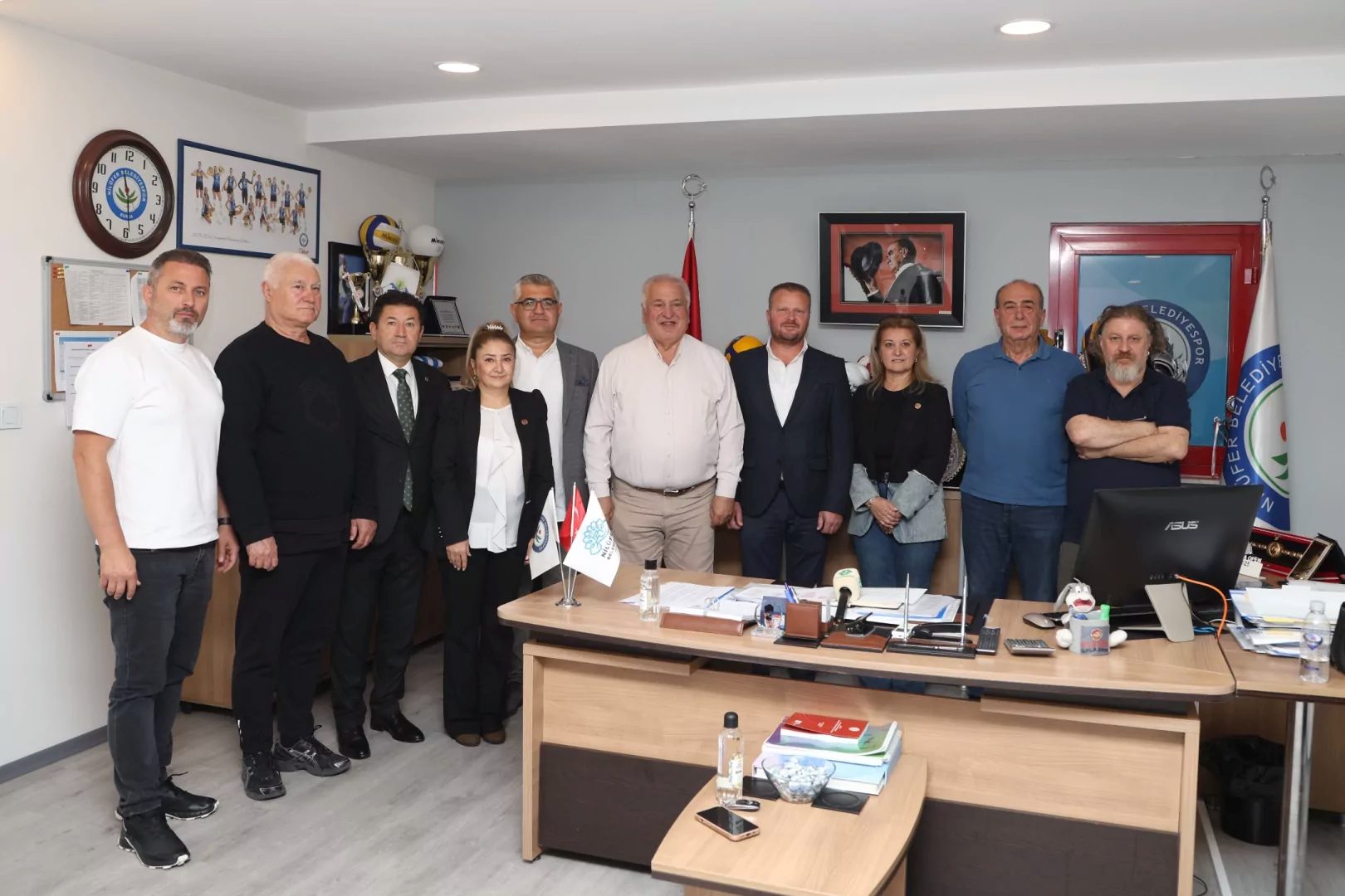 Nilüfer Belediyespor Başkanı Muharrem Or, Türkiye Hentbol Federasyonu (THF) Erkekler