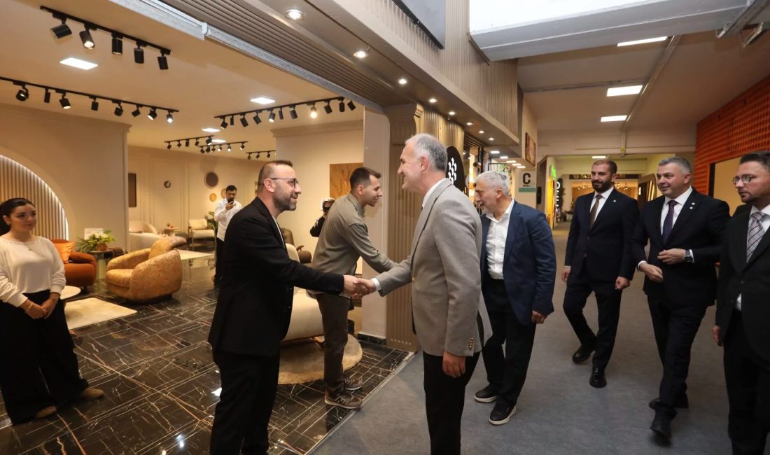 İnegöl Belediye Başkanı Alper Taban, İnegöl Ticaret ve Sanayi Odası