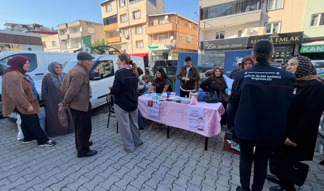 Bursa Büyükşehir Belediyesi, 1-31 Ekim Meme Kanseri Farkındalık Ayı kapsamında