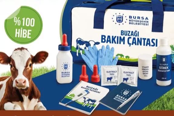 Bursa Büyükşehir Belediyesi, kırsal kalkınmaya katkı sağlamak ve hayvancılıkta verimliliği