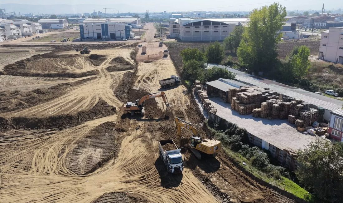 Bursa Büyükşehir Belediyesi, yeni imar yolları kapsamında İnegöl’e kazandırdığı 7