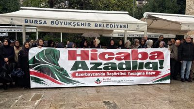 Bursa Gönüllü Kuruluşlar Platformu, Ulu Cami bahçesinde düzenlediği basın açıklamasıyla